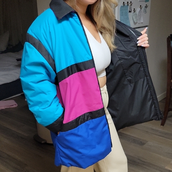 Colorblock Women's Jacket - Picture 5 of 5
